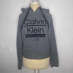 Calvin Klein Performance Cozy Pullover Hoodie Medium Chunky Drawstring